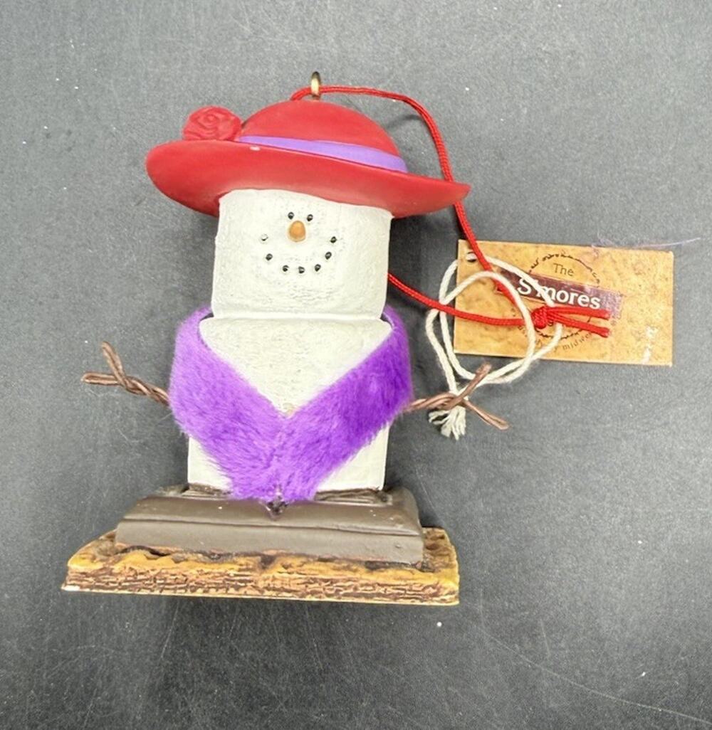 The Original S'mores Midwest Red Hat Society Christmas Ornament 2004 NWT